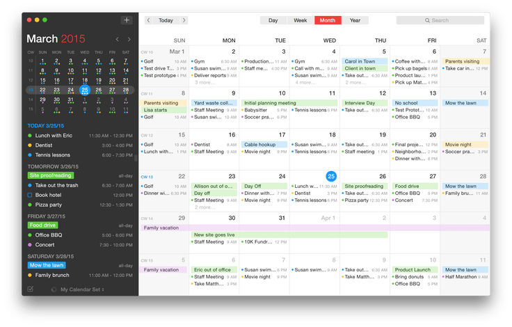 Mac App Exchange Calendar Client